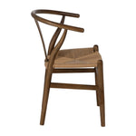 Chaise BOOBY bois foncé