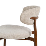 Chaise BAR BLOOM taupe.