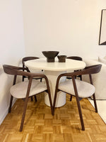 Table à manger béton ciré