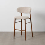 Chaise BAR BLOOM taupe.